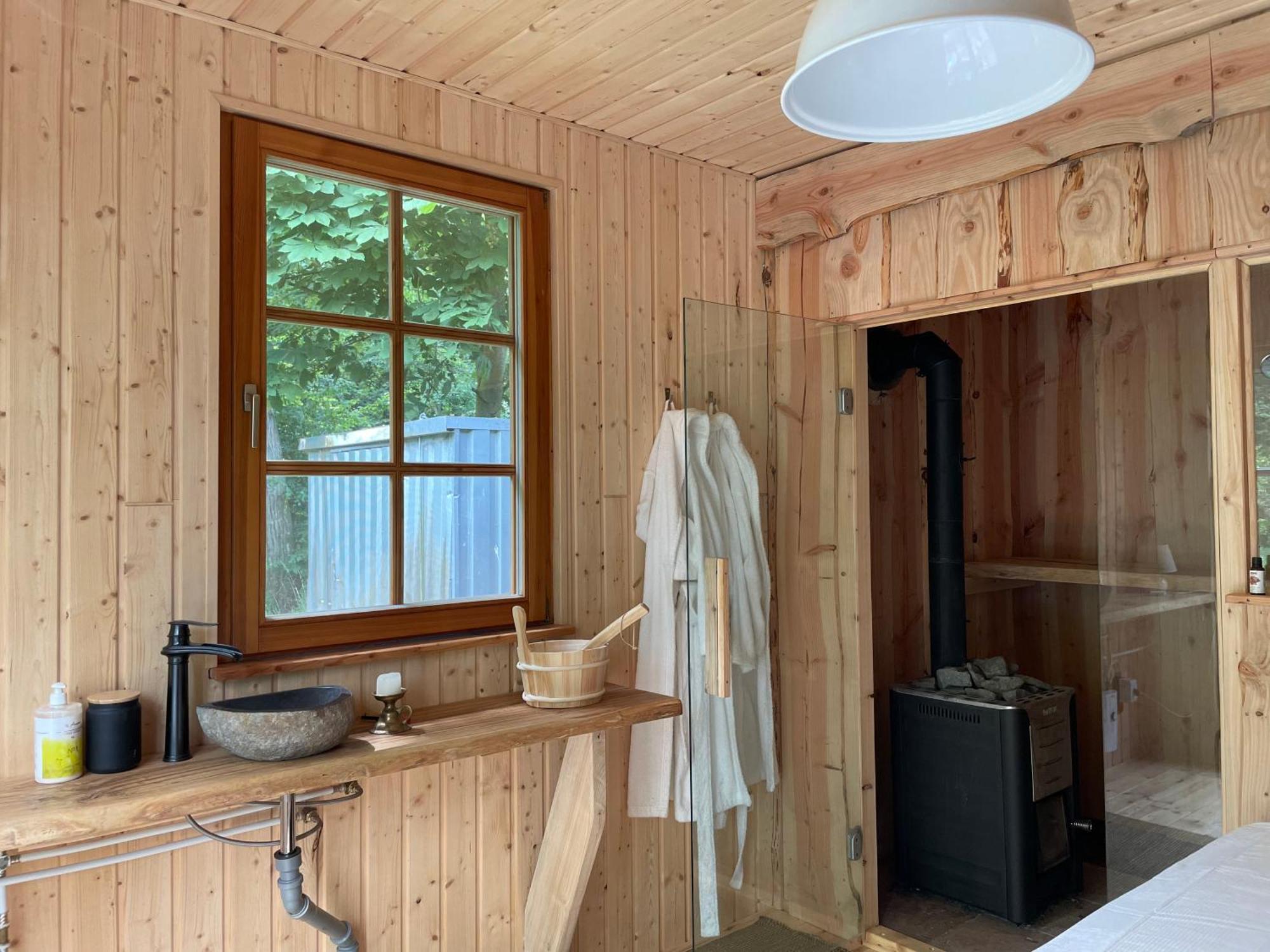 Ferienwohnung Am Waldrand Mit Sauna Biendorf Exteriér fotografie